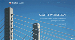 Desktop Screenshot of hang-wire.com